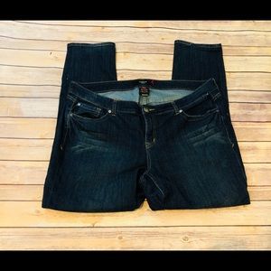 Torrid Classic Skinny Jean Dark Wash Mid Rise